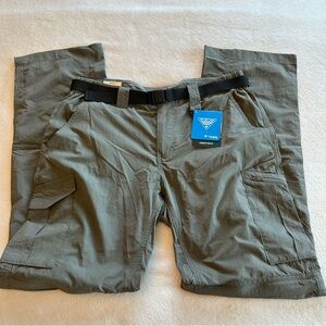 Columbia Green Cargo Hiking Pants